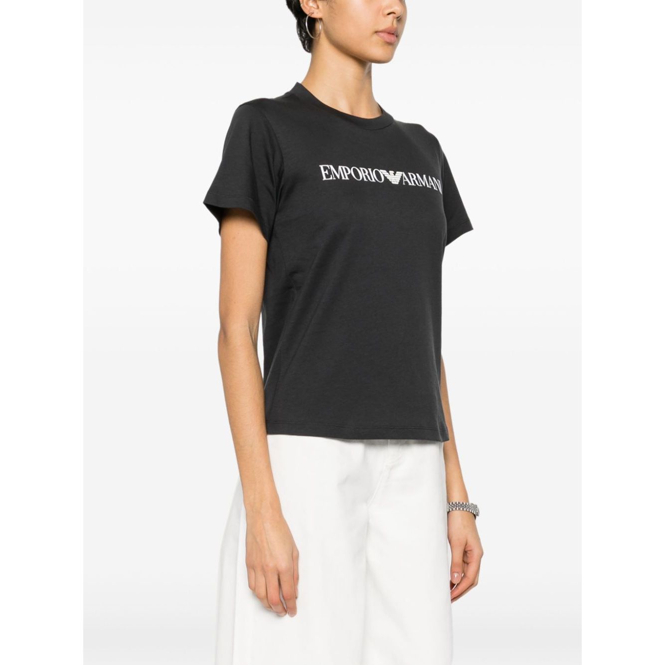 Emporio Armani cotton logo-print T-Shirt Topwear