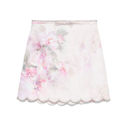 Zimmermann Crush Mini Skirt