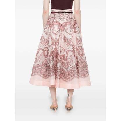Zimmermann Crush midi skirt