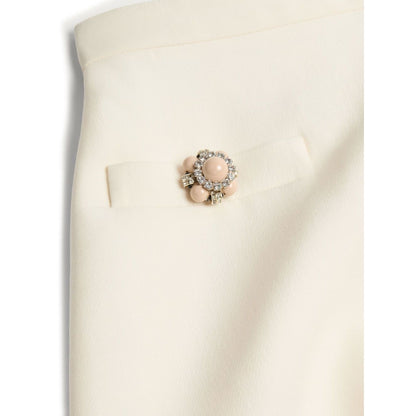 Valentino Crepe Couture Skirt