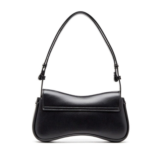 Diesel Play-Semi gloss leather shoulder bag