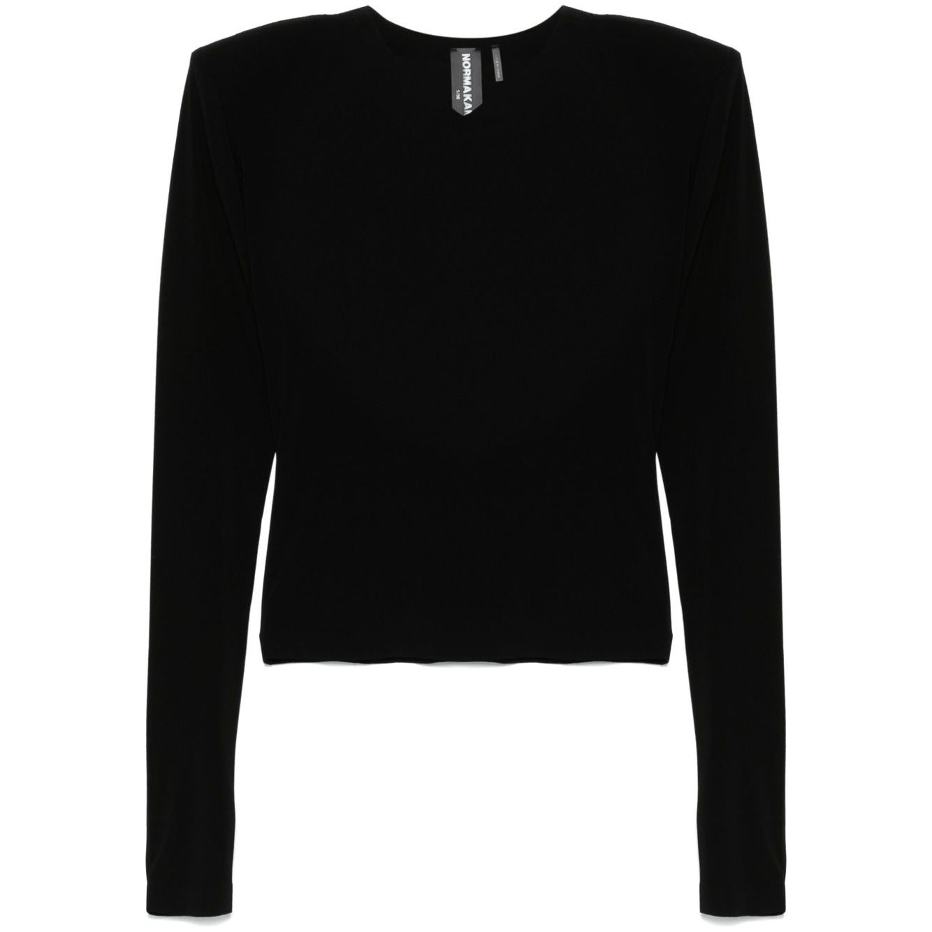 Norma Kamali Top Black Topwear