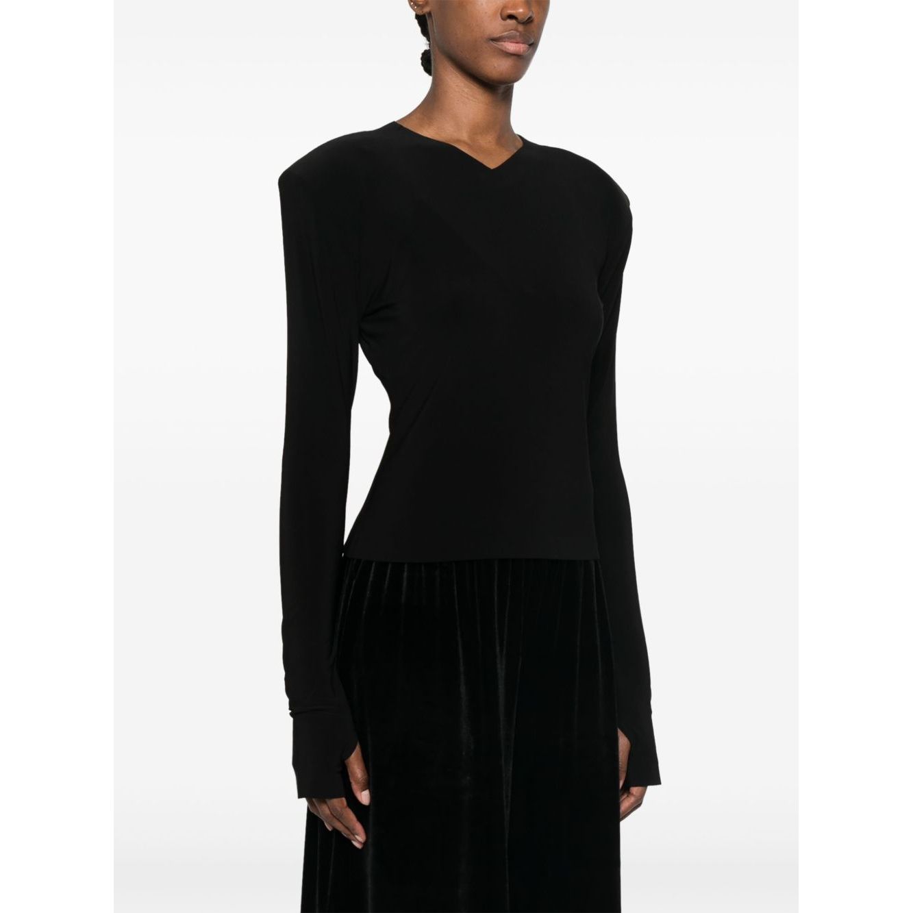Norma Kamali Top Black Topwear