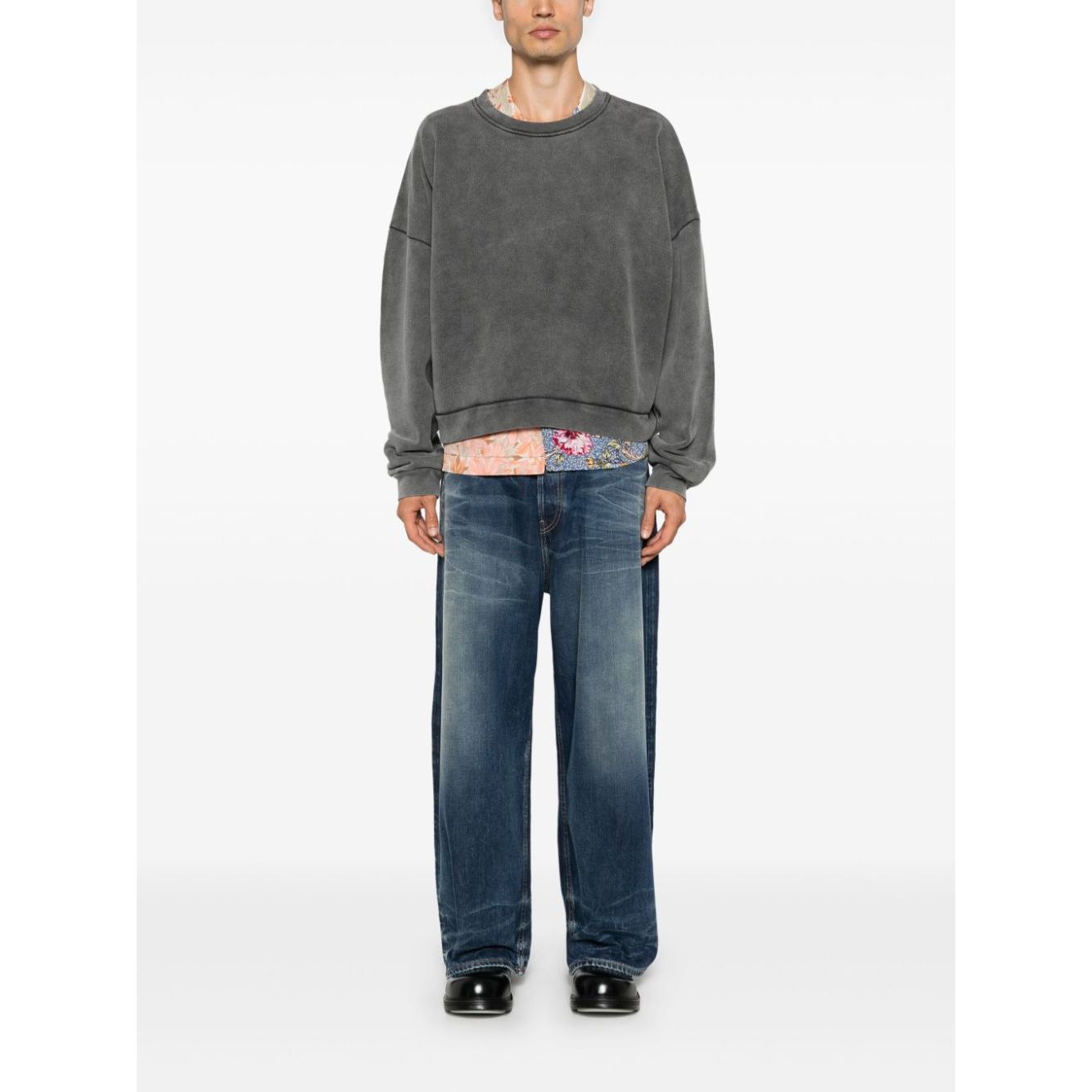 Acne Studios logo label sweatshirt
