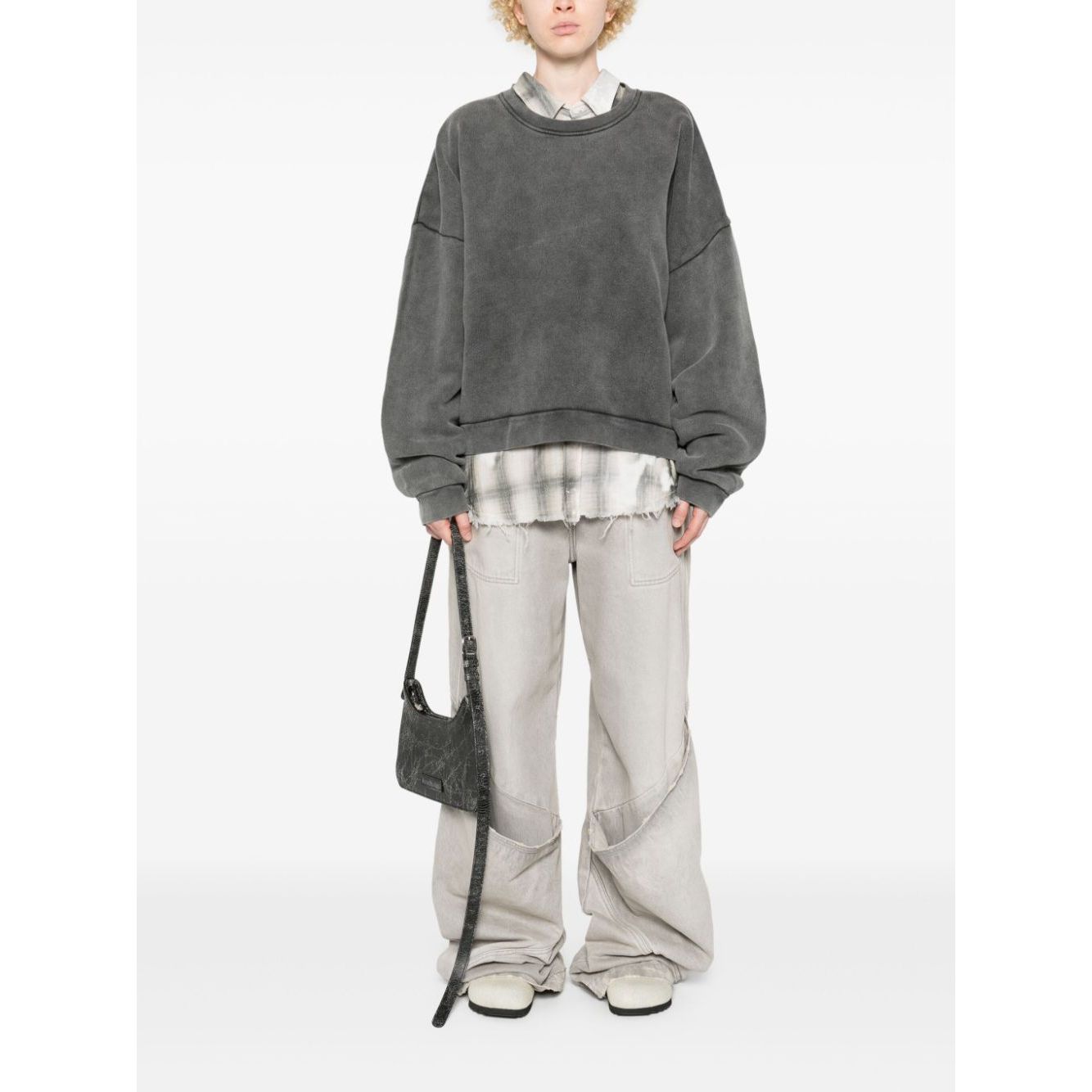 Acne Studios logo label sweatshirt