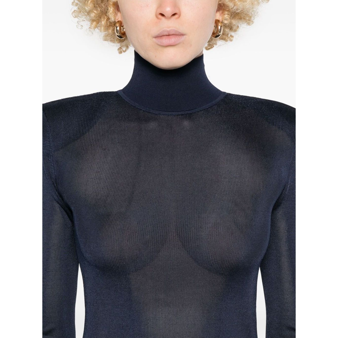 Self-Portrait knitted maxi dress