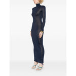 Self-Portrait knitted maxi dress