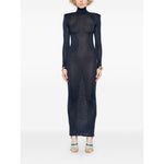 Self-Portrait knitted maxi dress
