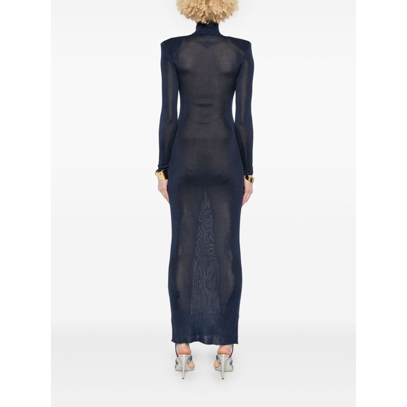Self-Portrait knitted maxi dress