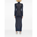Self-Portrait knitted maxi dress