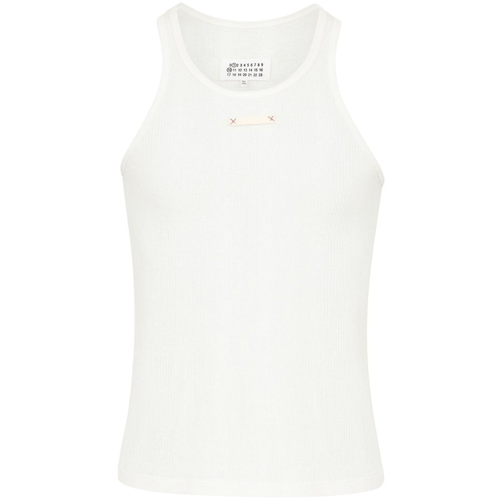 Maison Margiela Fancy ribbed tank top