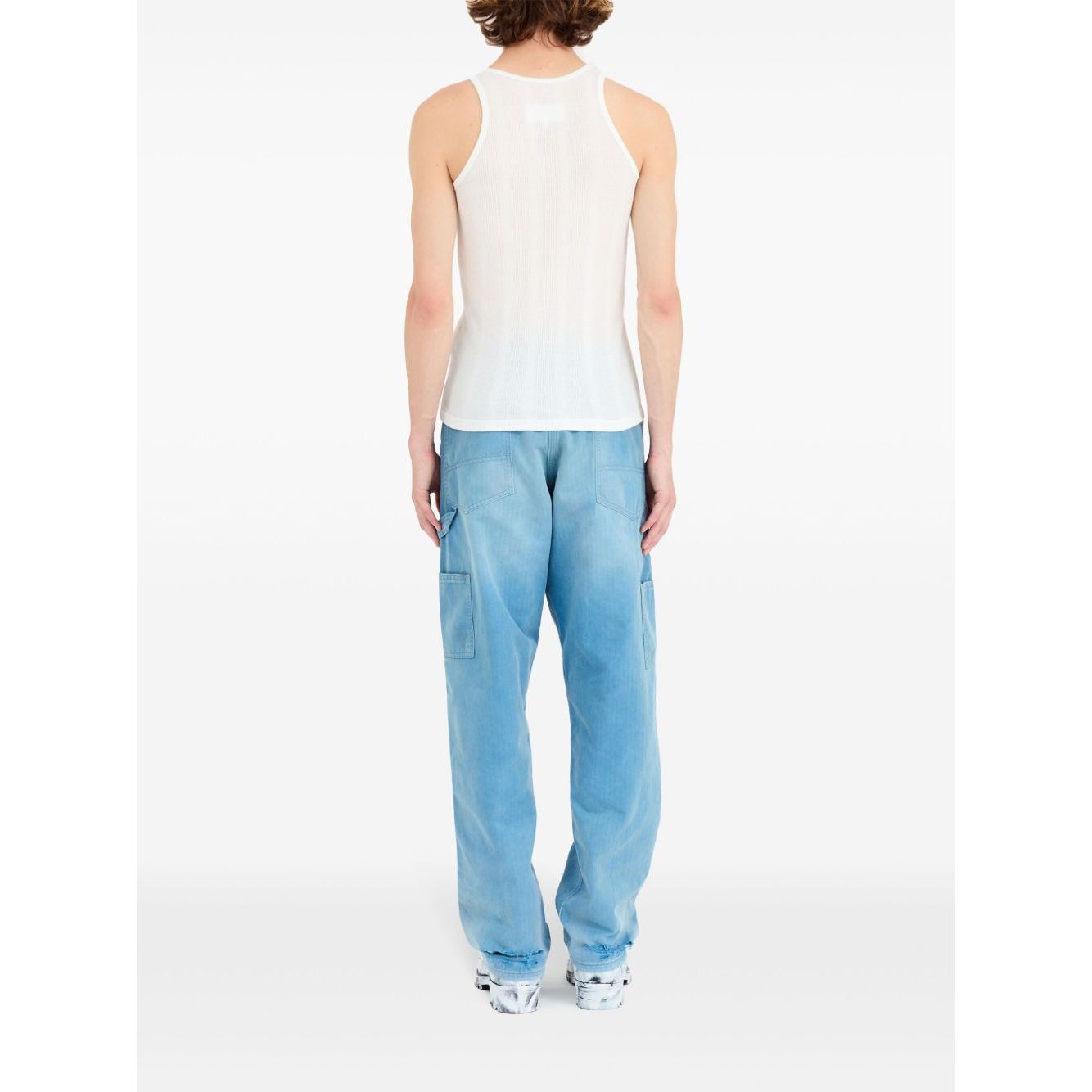 Maison Margiela Fancy ribbed tank top