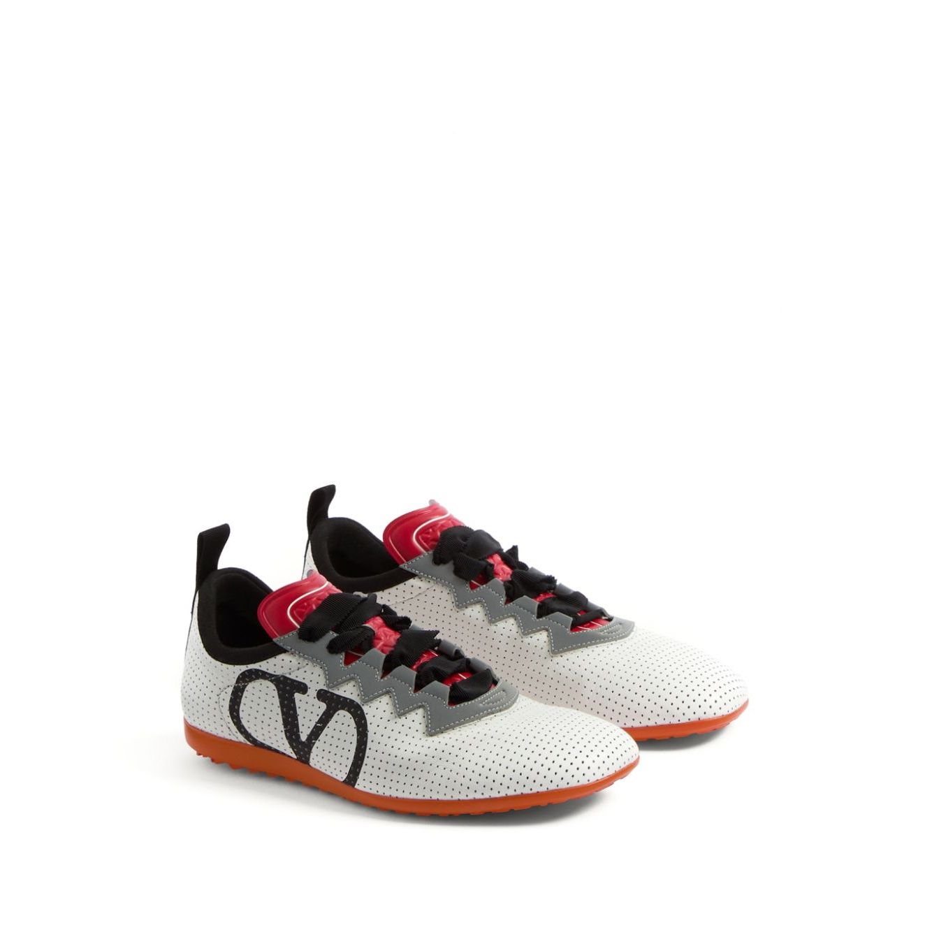 Valentino Garavani Chromathon Sneaker in Perforated Nappa Leather