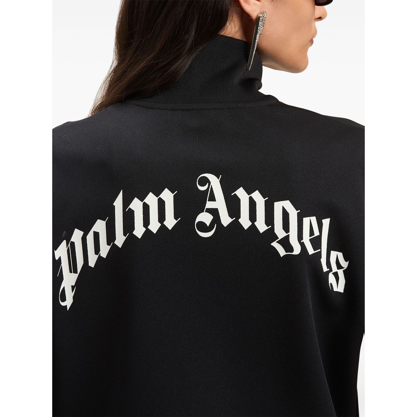 Palm Angels logo print track jacket