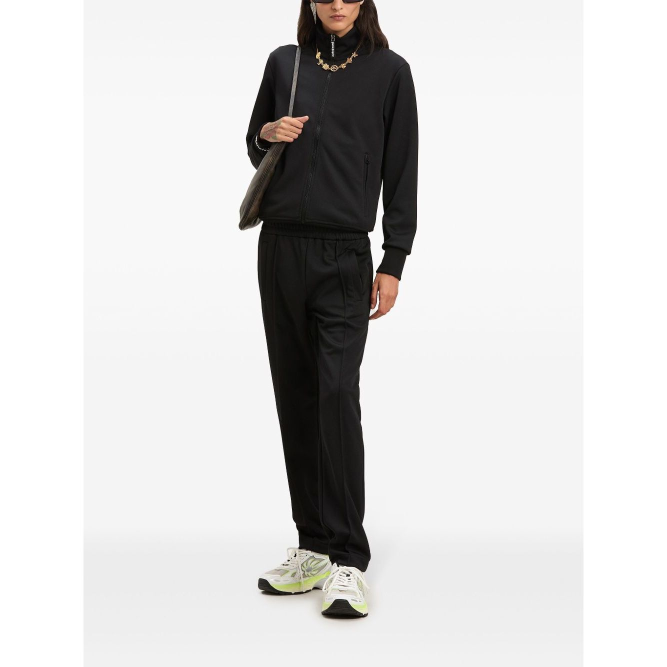 Palm Angels logo print track jacket