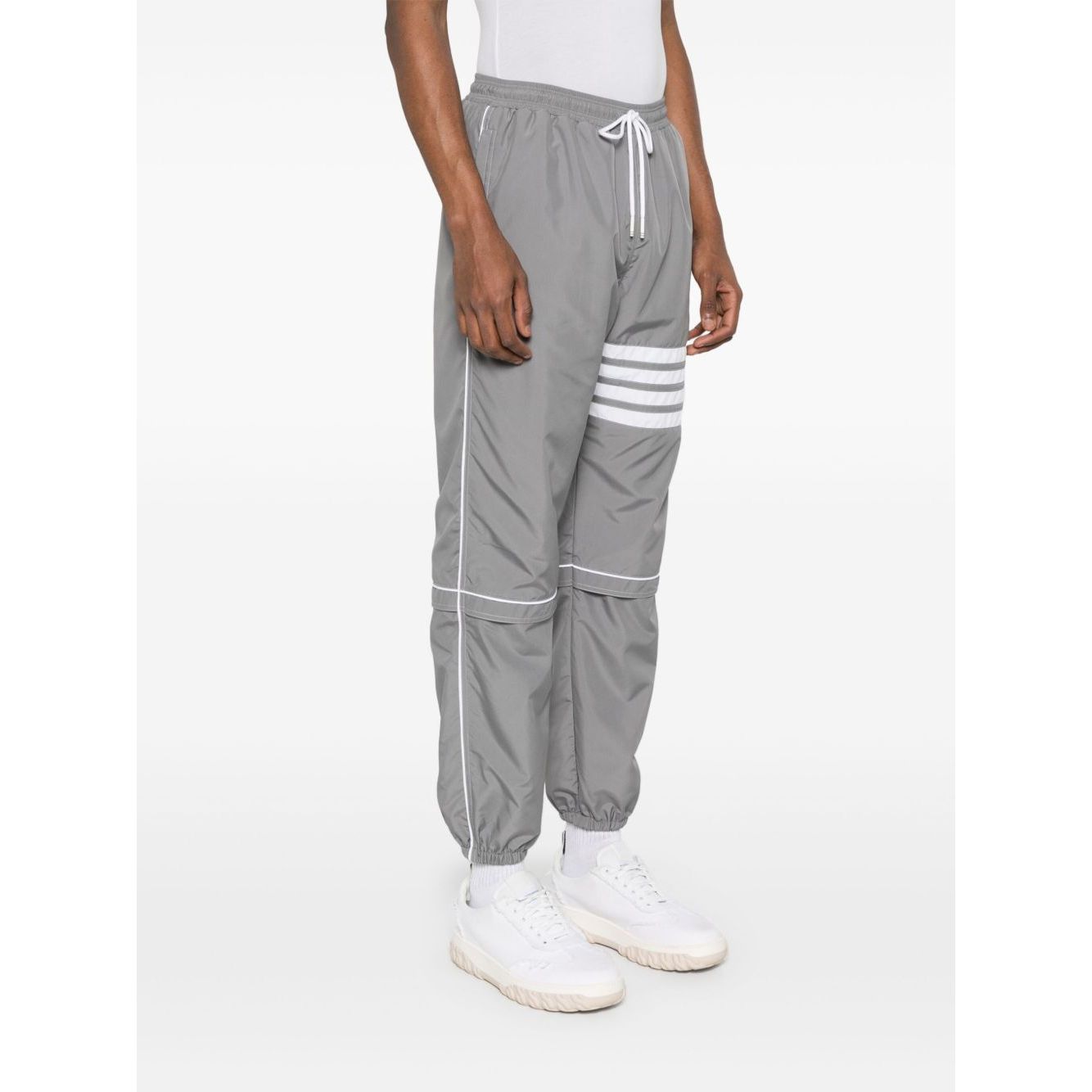 Thom Browne mid-rise ripstop track trousers