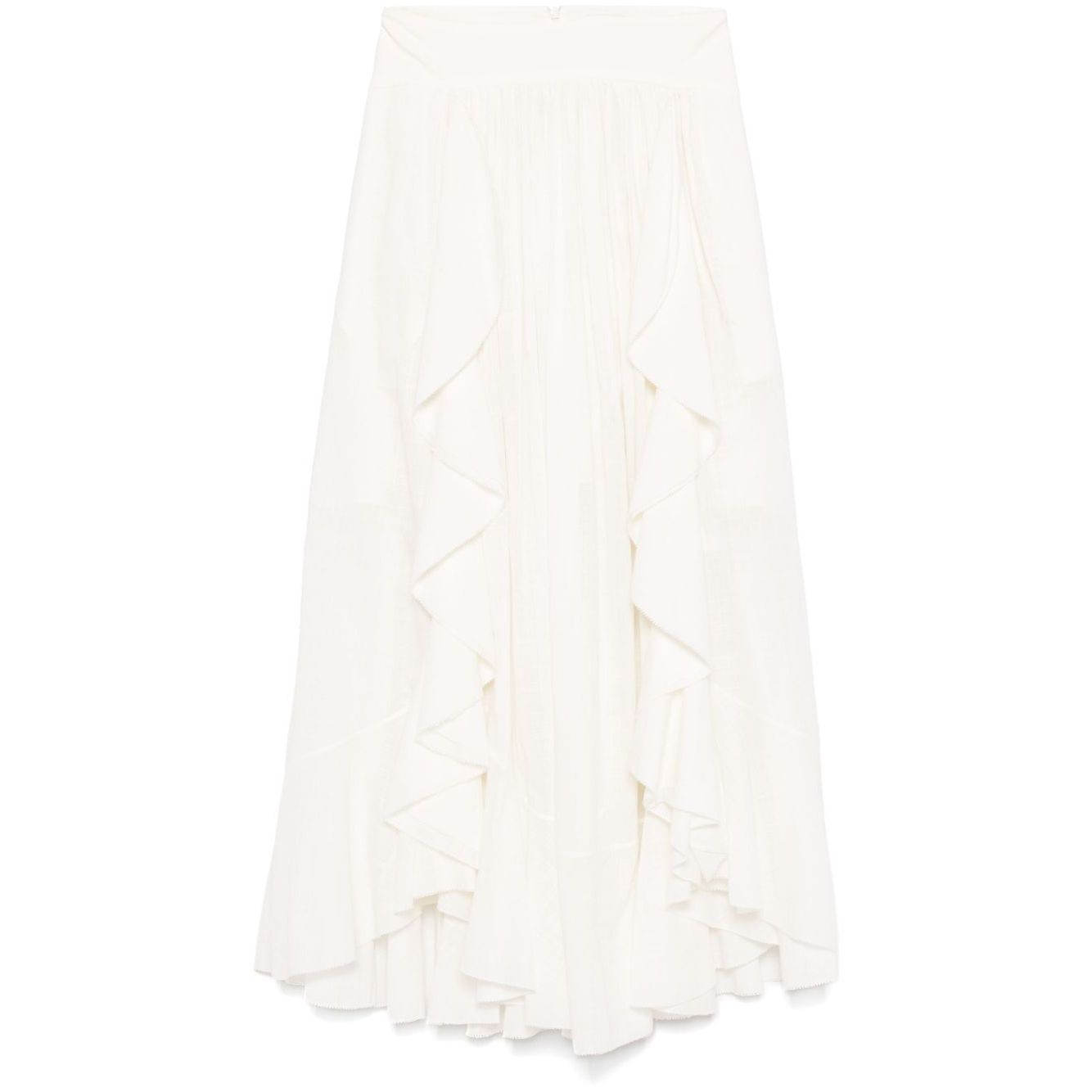 Zimmermann Ruffled maxi skirt