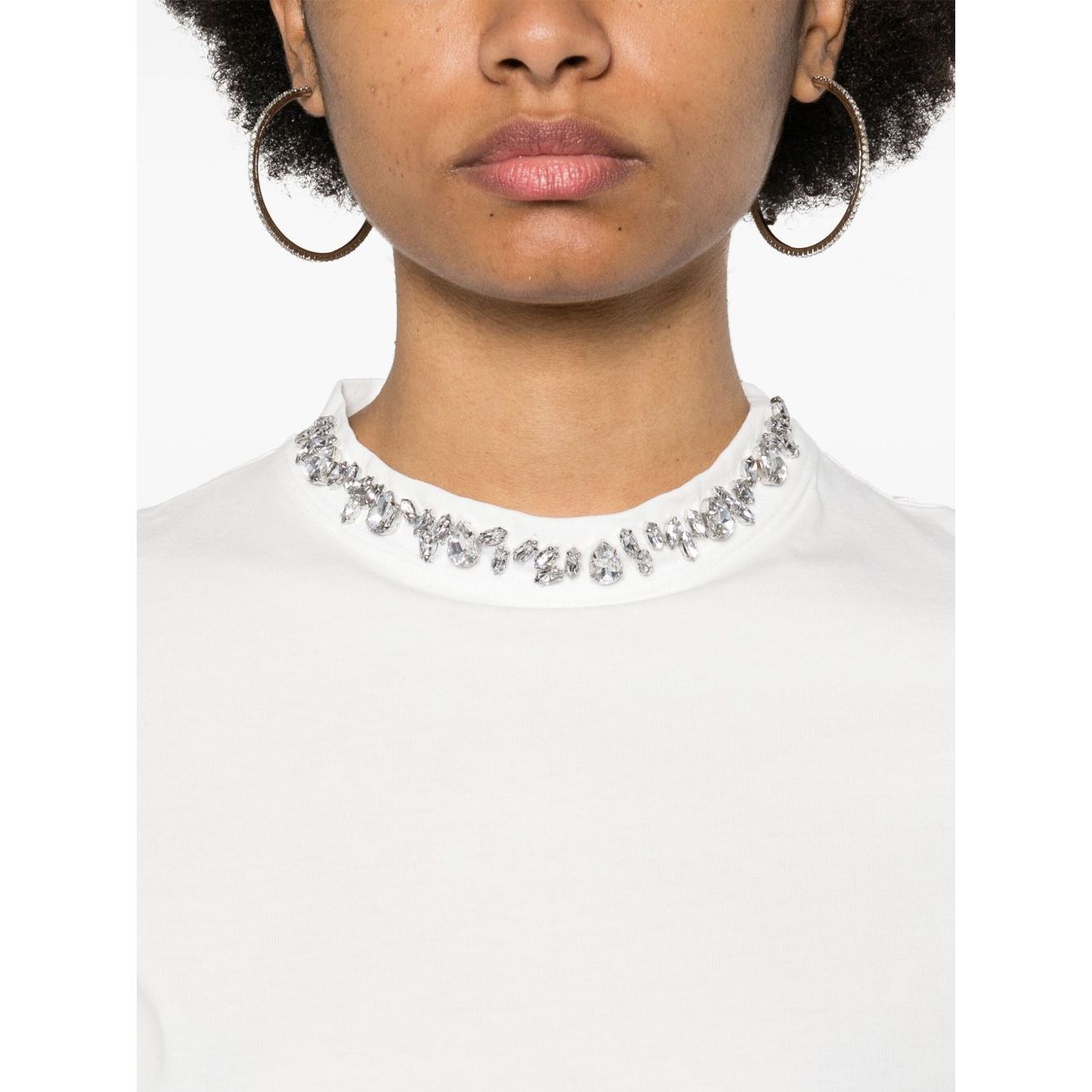 Golden Goose rhinestone-embellished Cotton T-shirt