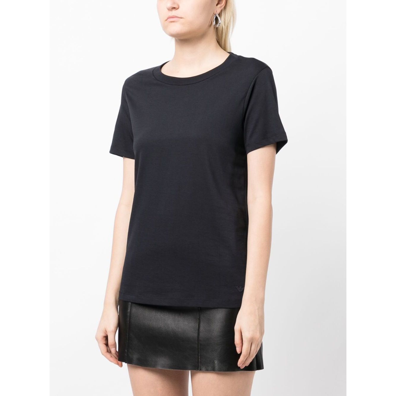 Emporio Armani round neck T-shirt Topwear