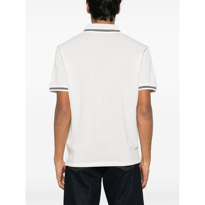 Emporio Armani Piqué polo shirt with piped collar