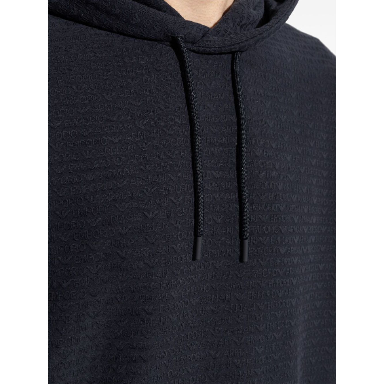 Emporio Armani All-over Logo hoodie