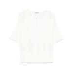 Alberto Biani Blouse with teardrop opening