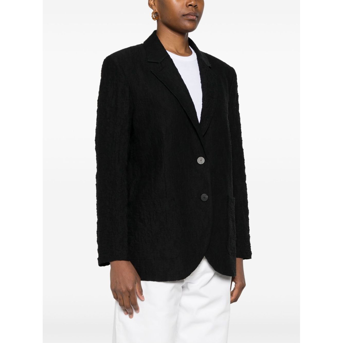 Harris Wharf London wrinkled blazer