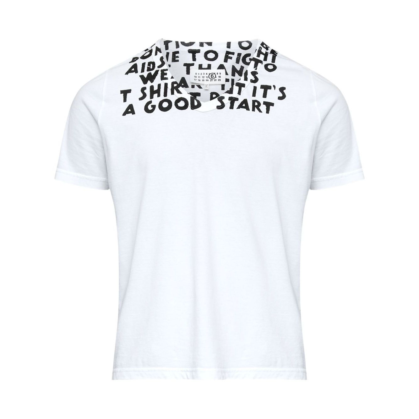 MM6 Maison Margiela T-shirts and Polos White