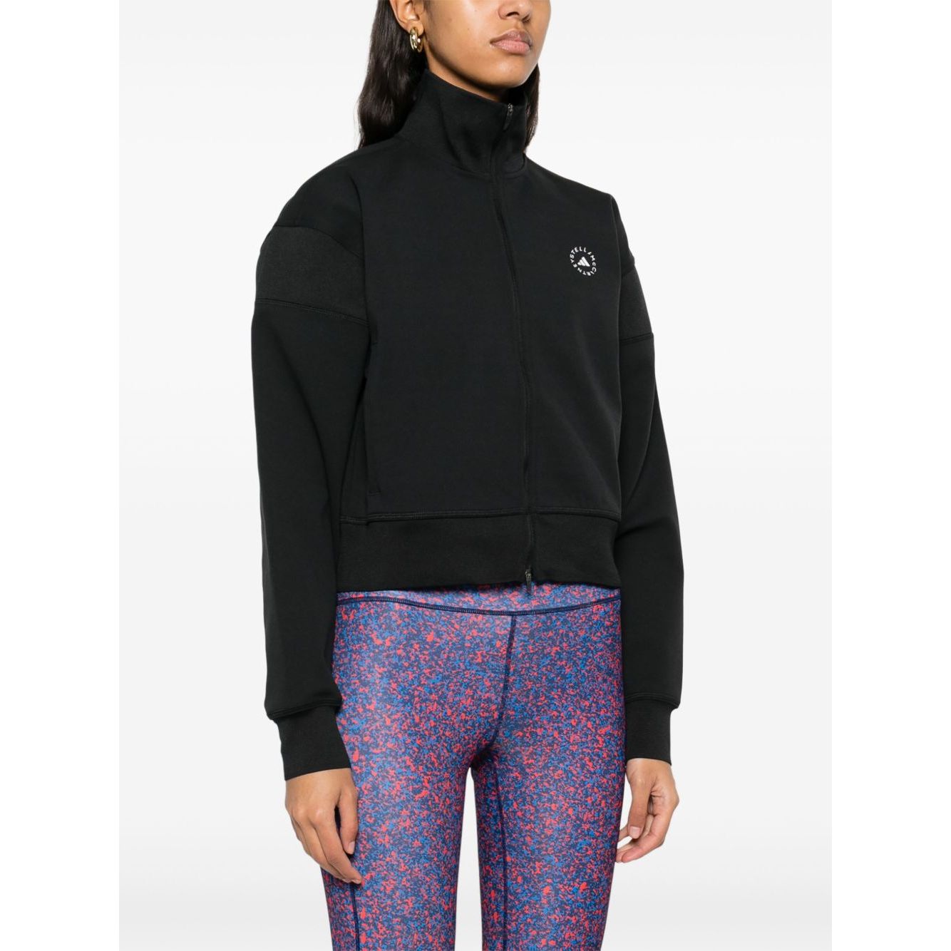 Adidas By Stella McCartney logo knitted track jacket
