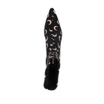 Marine Serre 60mm moon-printed jersey boots