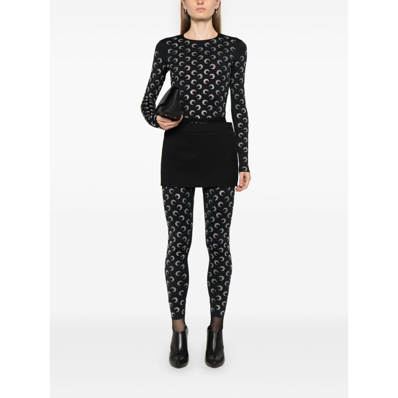 MARINE SERRE Top Black Topwear