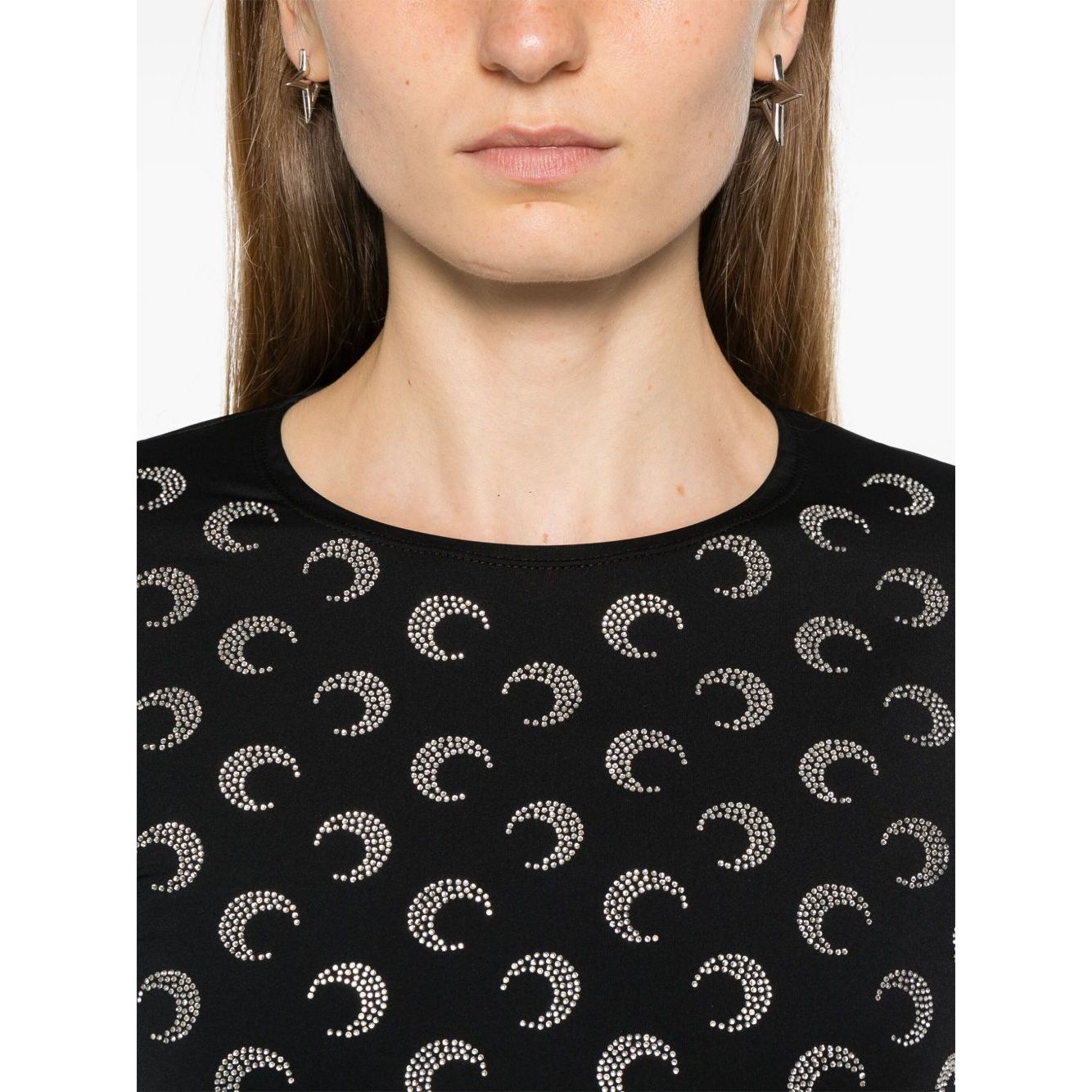 MARINE SERRE Top Black Topwear