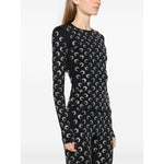 MARINE SERRE Top Black Topwear