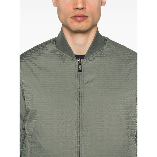 Emporio Armani bomber jacket with logo