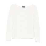Emporio Armani Jacquard boat-neck top Topwear