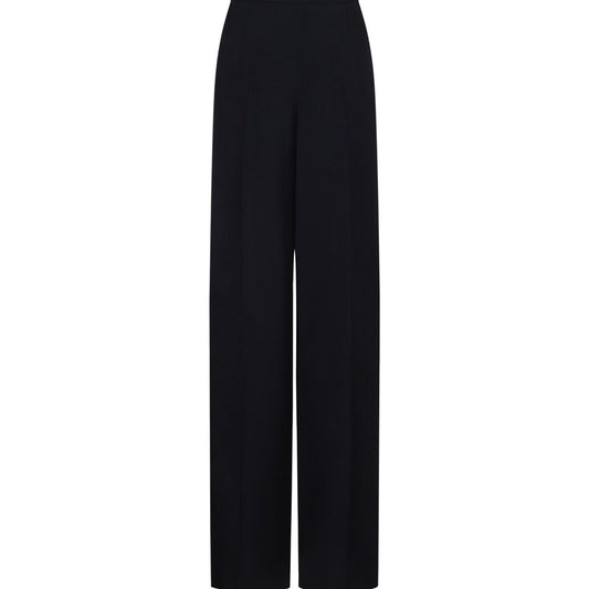 Emporio Armani Straight trousers in silk cady