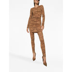 Dolce & Gabbana Short floral lace dress