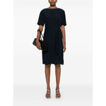 Emporio Armani Short dress with side knot