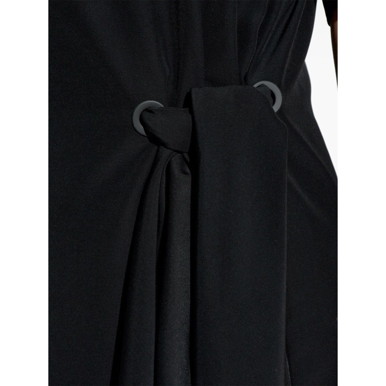 Emporio Armani midi dress with waist knot
