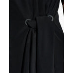 Emporio Armani midi dress with waist knot Dresses