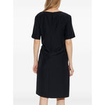 Emporio Armani midi dress with waist knot Dresses