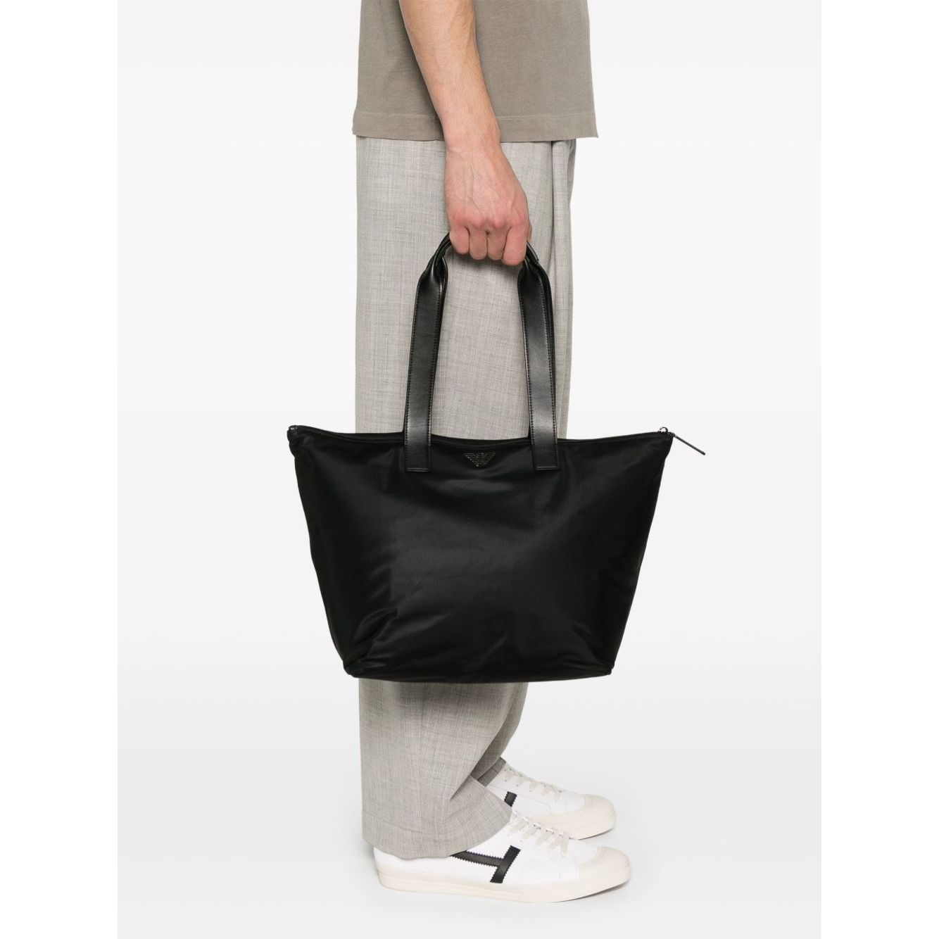 Emporio Armani large ASV tote bag