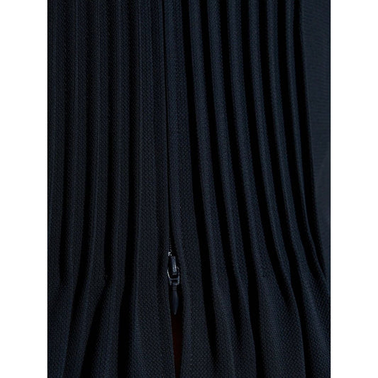 Emporio Armani Jacket in fluid woven fabric with pleats