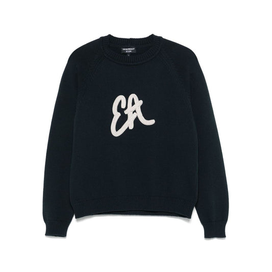 Emporio Armani Sweater with maxi EA Icon logo