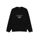 Emporio Armani logo patch sweatshirt Topwear