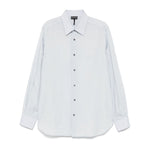 Emporio Armani Shirts Clear Blue Shirts