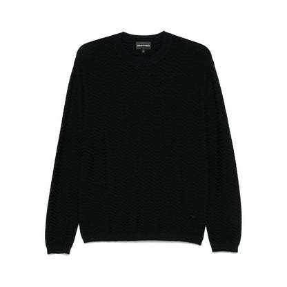 Emporio Armani Sweaters Blue