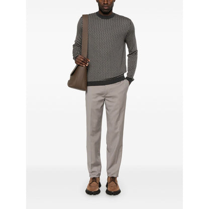 Emporio Armani Trousers Dove Grey