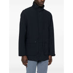 EMPORIO ARMANI CAPSULE Coats Blue
