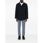 EMPORIO ARMANI CAPSULE Coats Blue